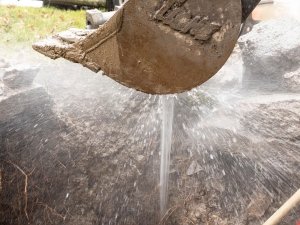 Irish Water Leaking Pipe