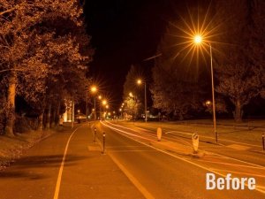 SSE Airtricity Before Public Lighting Upgrade